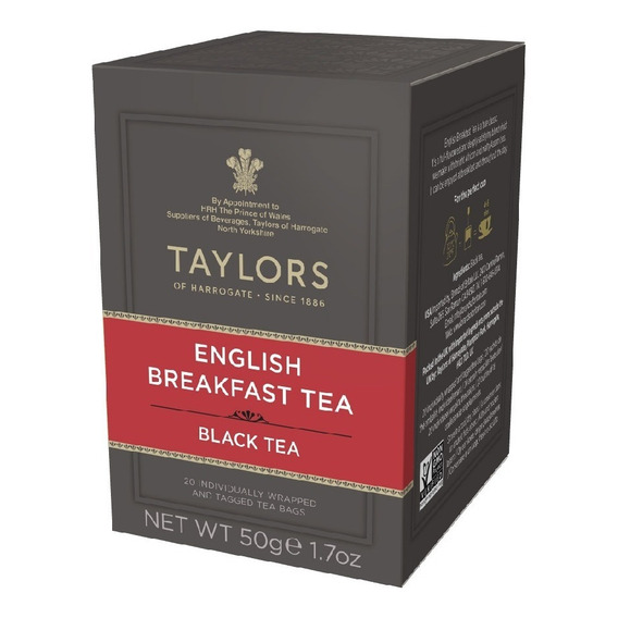 Té Negro English Breakfast 20 Bolsas 