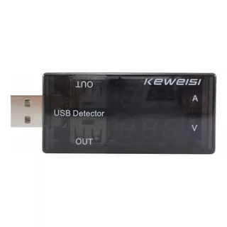 Testador Porta Usb Voltímetro Amperímetro 3 - 5 V 0 - 3 A