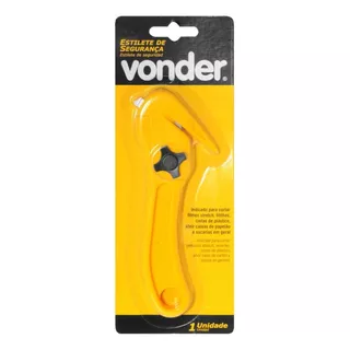 Estilete Seguranca Profis. 9mm Pelicano Bico De Pato Vonder