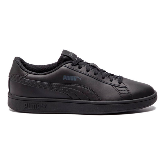 Tenis Puma Smash V2 L Jr  Niño-negro