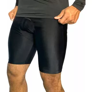 Kit 2 Short Térmico Masculino Segunda Pele Preto + Cinza