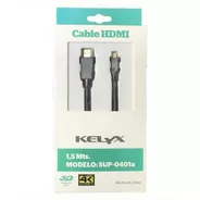 Cable 1.5mts Hdmi-micro Kelyx