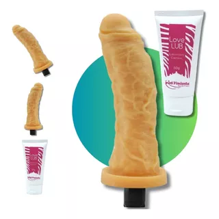 Pênis Borracha Consolo Vibrador Grande Grosso Enorme 23cm7cm