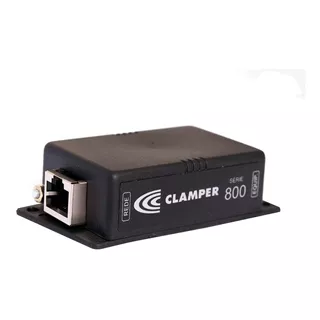 Supressor De Surtos E Raios - Clamper S800 Ethernet 100/1000