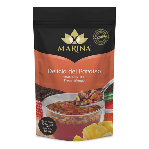 Tisana Gourmet Frutal Marina Delicia Del Paraíso 100g