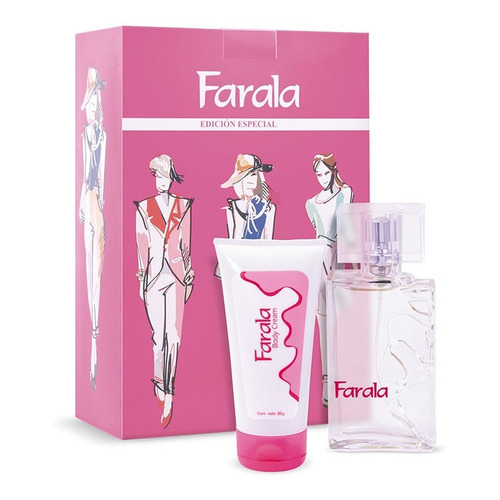 Pack Perfume Farala 50ml + Crema Corporal 80gr Febo Volumen de la unidad 80 mL