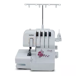 Máquina De Coser Overlock Brother 1534d Portable Blanca 220v