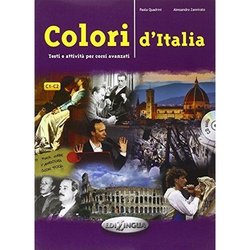 Colori D'italia + Audio Cd - Testi E Attivita Per Corsi Avan