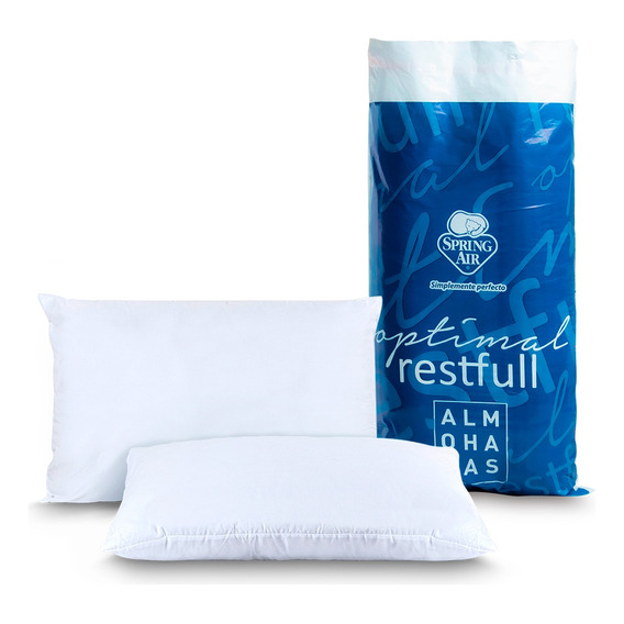 Paquete De 2 Almohadas Spring Air Optimal Restful Suave