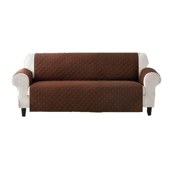 Cubre Sofa /sillon 1 Cuerpo Color Marrón