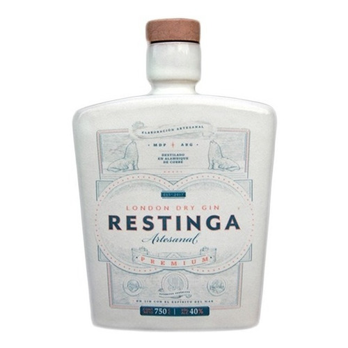 Gin Artesanal Restinga Lemongrass 750cc X1
