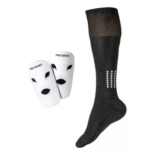 Medias Largas Antideslizantes Canilleras Futbol Fox Socks®