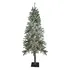 Árbol Navideño Artificial Estrecho 7' - Luces Claras