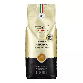 Café En Grano Italiano Occaffe Crema E Aroma 100% Arabic 1kg