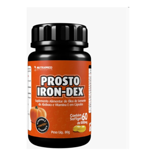 Prosto Iron-dex Aceite De Semilla De Calabaza + Vitamina E Sabor Neutro