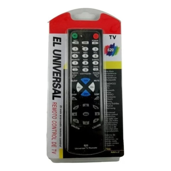 Control Remoto Universal Alternativo Tv Multicompatibilidad