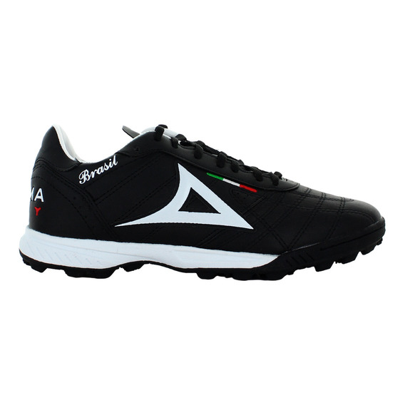 Pirma Tenis Agujeta Futbol Similpiel Negro Hombre 82059