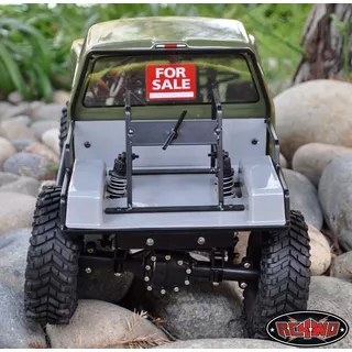 Rc4wd Tube Back Half W/ Lexan Bed For Axial Scx10