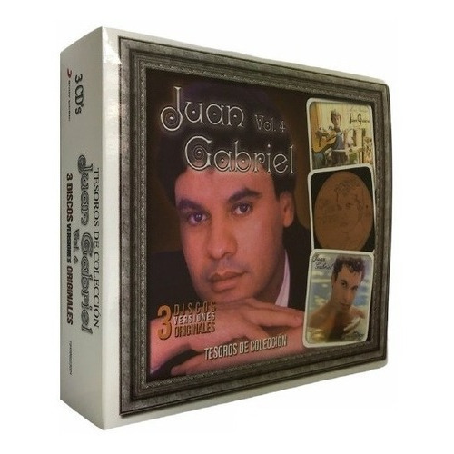 Juan Gabriel - Tesoros De Coleccion / Vol 4 - Boxset 3 Cd
