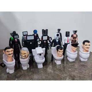 Figuras Skibidi Toilet Y Titanes 