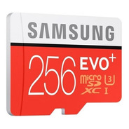 Cartão De Memória Samsung Mb-mc256da/am  Evo Plus Com Adaptador Sd 256gb