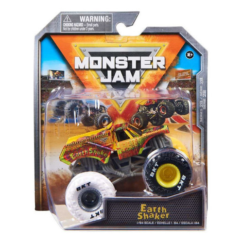 Monster Jam Vehiculo 1.64 Metal Earth Shaker Int 6066653 