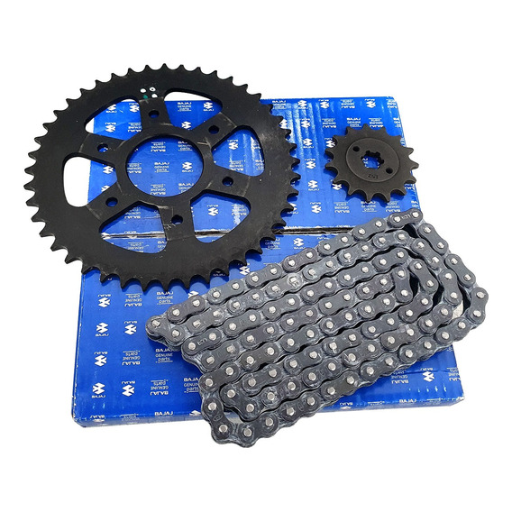 Kit Arrastre Sprocket Cadena Pulsar N250 Bajaj Original