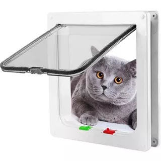 Puerta Xl Interior Para Gatos Y Perros Mascotas 27*25 Cm 