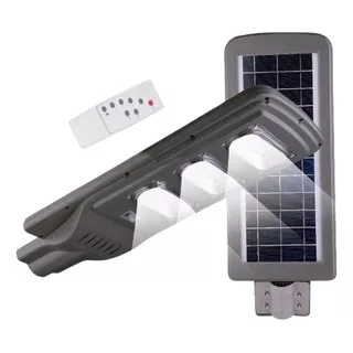 Foco Solar Led 60w Con Panel Solar Y Brazo Metálico Inc
