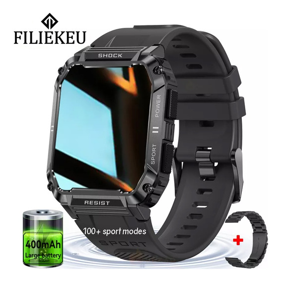 Reloj Inteligente Para Hombre Filiekeu AK47 Deporte militar