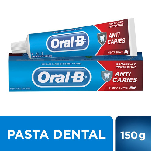 Pasta Dental Oral-b 123 Mint 150gr