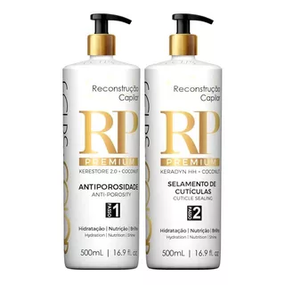 Felps Tratamento Reconstrução Capilar Premium Rp - 2x500ml 