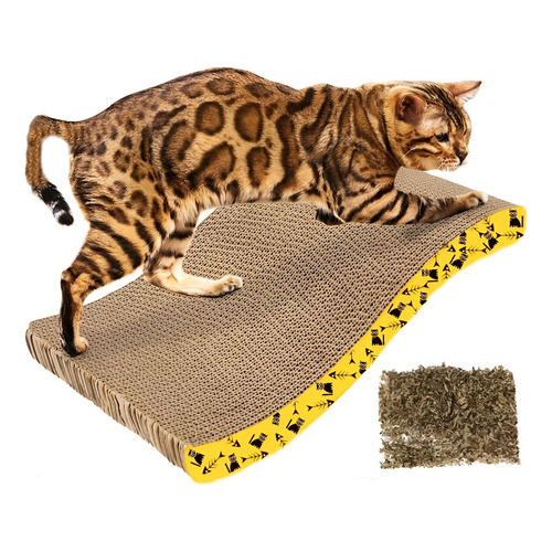 Rascador Catit Carton Para Gatos Cosas De Gatos Rascador Para Gatos Mascotas Juguete Divertido Antiestres + Catnip