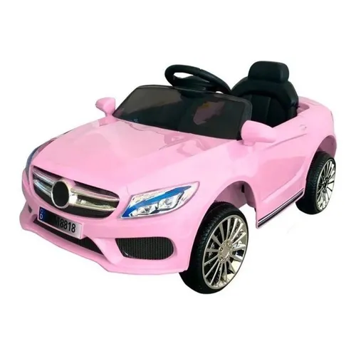 Auto bateria niña rosado hotsell
