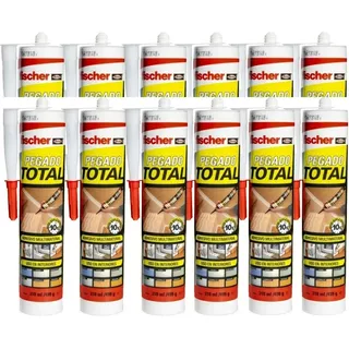 Pegado Total Fischer 10 Seg 310ml X 12u Caja Envio Gratis