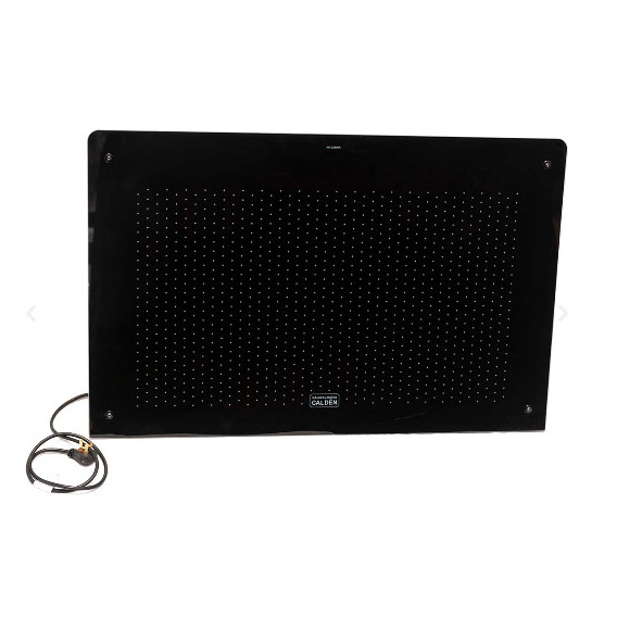 Panel calefactor eléctrico Calden Extra Chato 1250 W negro 220V 
