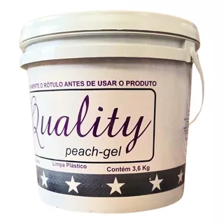 Quality - Gel Á Base De Silicone 3,6 Kg Aroma Pessêgo Box21