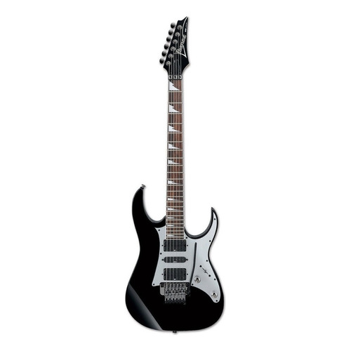 Guitarra eléctrica Ibanez RG350EXZ de tilo black con diapasón de palo de rosa