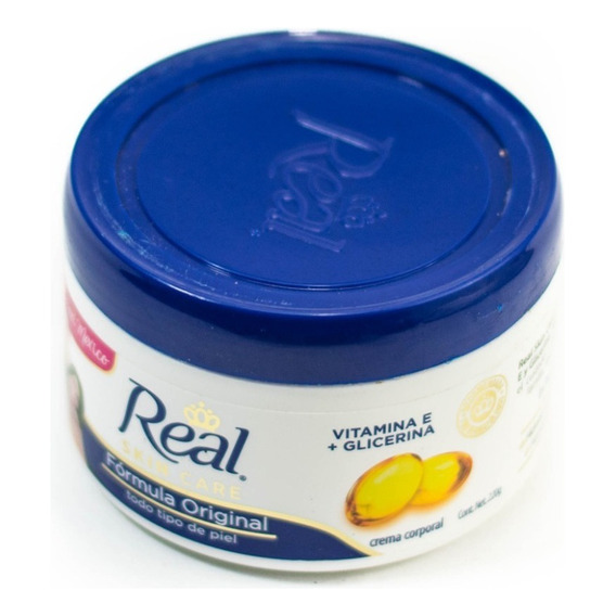 Crema Real Skin Care Formula Original Todo Tipo De Piel 220g
