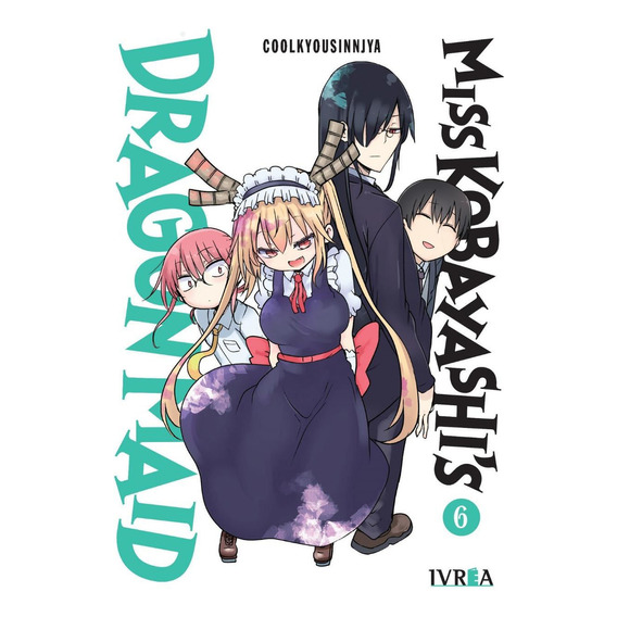 Miss Kobayashis Dragon Maid 6, De Coolkyousinnjya. Serie Miss Kobayashis Dragon Maid Editorial Ivrea, Tapa Blanda En Español