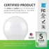 Bombilla Led Sunco A19 Gu24, 5000 K, Luz Diurna, Paquete De