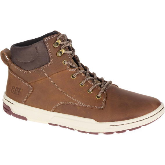 Bota Caterpillar Colfax Mid Dark Beige Para Hombre