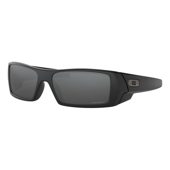 Anteojos de sol Oakley Gascan Standard con marco de o matter color matte black, lente black de plutonite prizm, varilla matte black de o matter - OO9014