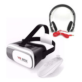 Culos Vr 3d + Controle Bluetooth + Fone De Ouvido