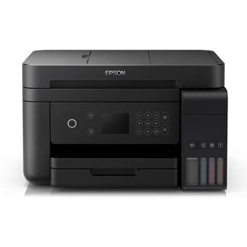 Impresora a color multifunción Epson EcoTank L6171 con wifi negra 110V/220V