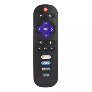 Control Remoto Universal Para Tv Smart Tcl Roku Rc280 Atajos