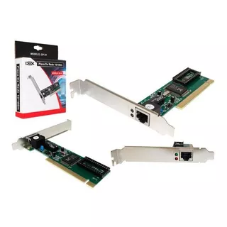 Placa De Rede Pci 10/100mbps Dp-01 Com Lowprofile