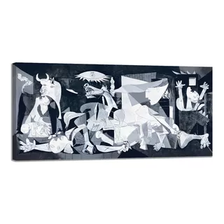 Cuadro Moderno Canvas Guernica Picasso 90x180cm 