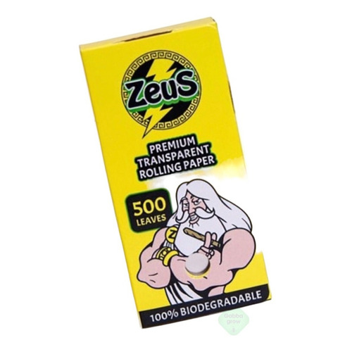 Zeus Papel para armar celulosa Celulose 500 leaves sin sabor