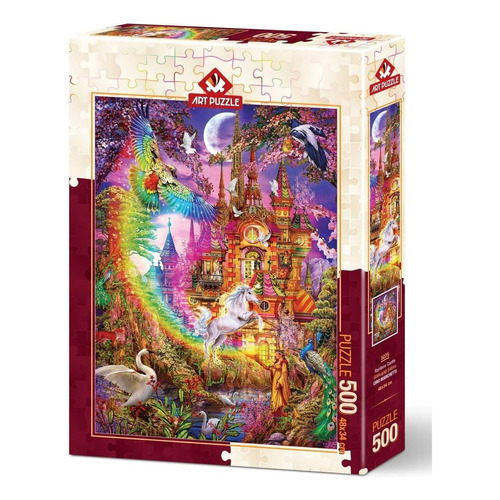 Castillo Arcoíris Rompecabezas 500 Piezas Art Puzzle 5075
